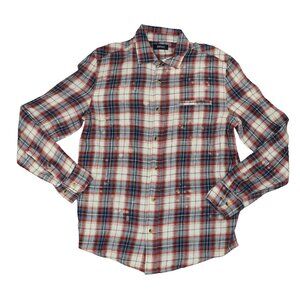 Buffalo David Bitton Plaid Long Sleeve Button Down Men's Shirt M NWT Mirage